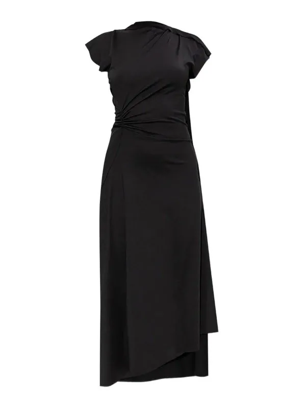 Victoria Beckham Robe Au Genou - Noir - Noir | 1325JDR006471A1
