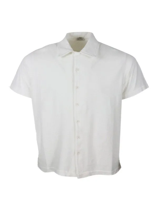 04651/A Trip In A Bag Chemise - Blanc - Blanc | ATE631003201