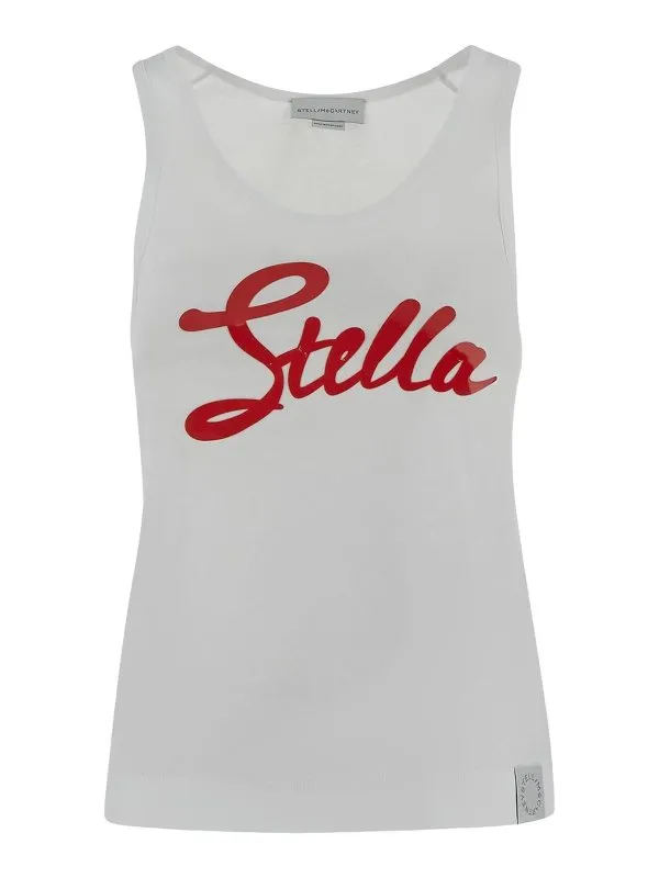 Stella Mccartney T-Shirt - Blanc - Blanc - Femme | 6J03943SPZ909000