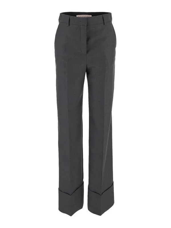 Valentino Pantalons Décontractés - Gris - Gris | 6B0RB6F08VB153
