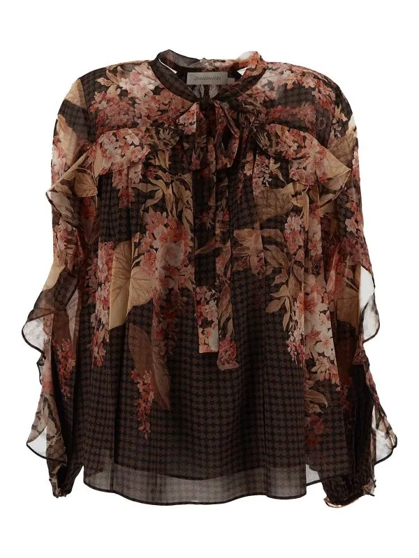 Zimmermann Chemise - Noir - Noir - Femme | 4101TS251BLF