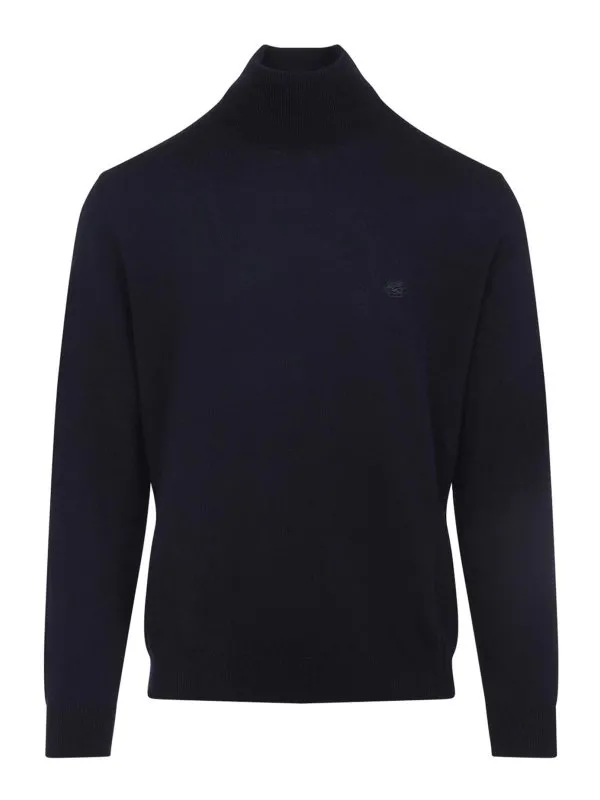 Etro Pull Col Roulé - Bleu - Bleu - Homme | MRKF0067AL291B0665