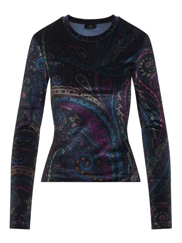 Etro Top - Bleu - Bleu - Femme | WRJB002699IAS53X0887