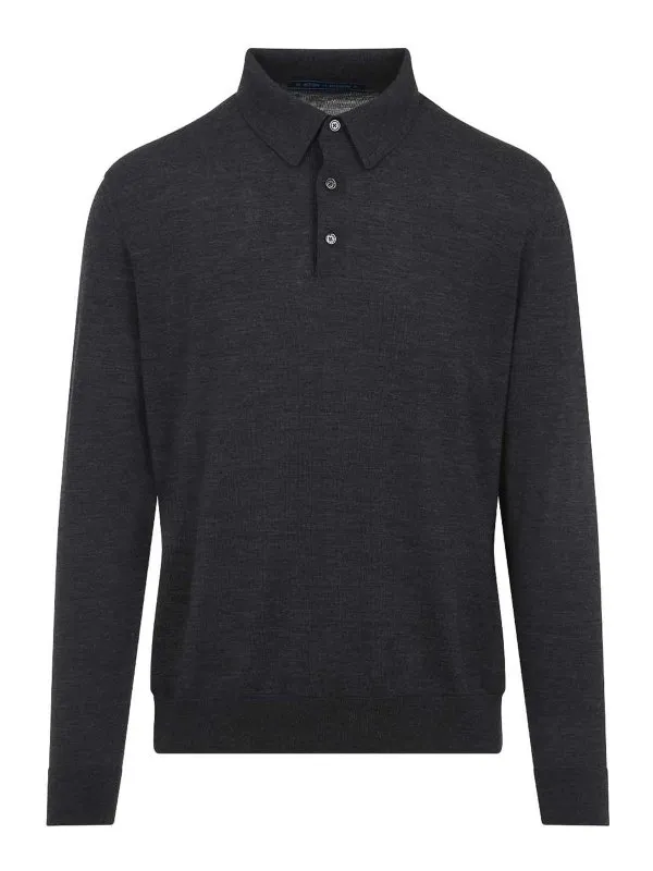 Kiton Polo - Gris - Gris - Homme | UMK08641002005MEDIUM