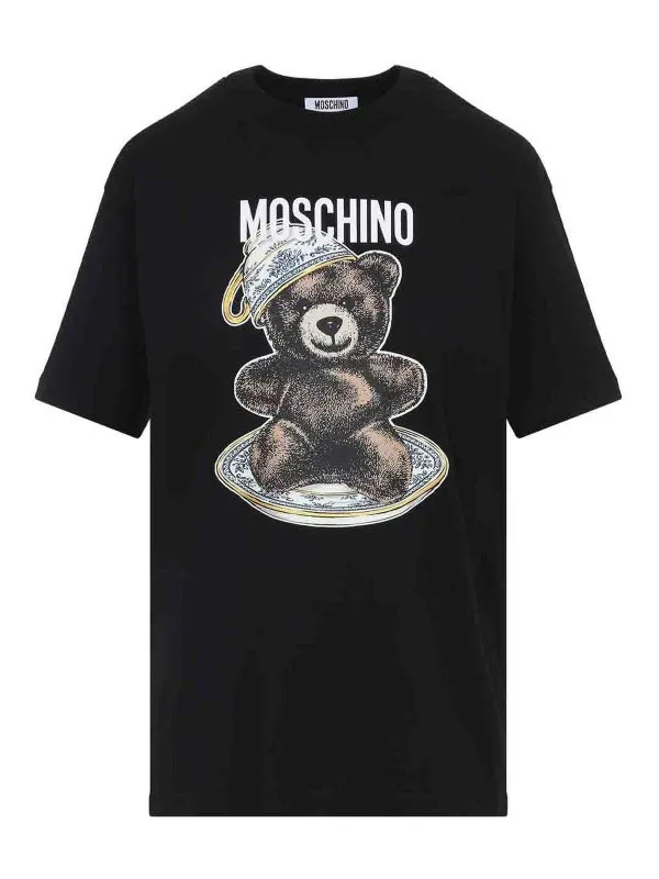 Moschino T-Shirt - Noir - Noir - Femme | 252EV072455411555