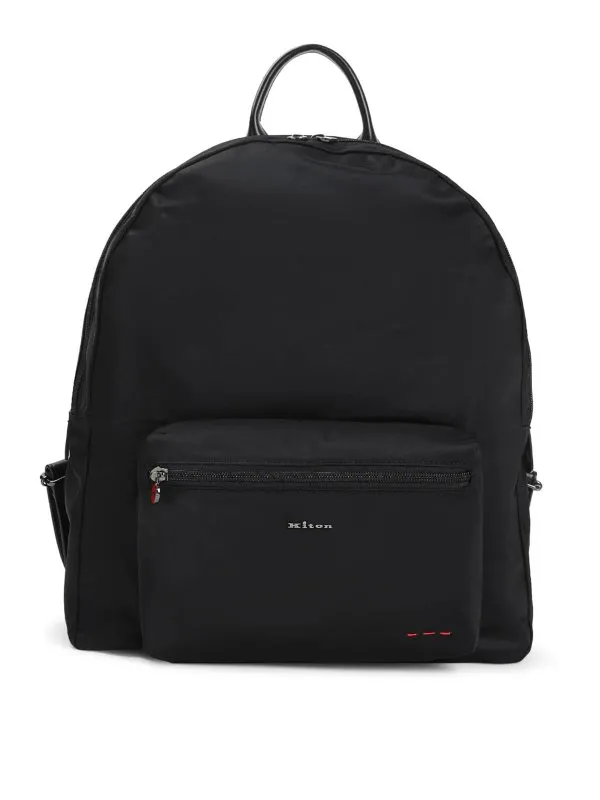Kiton Sac À Dos - Noir - Noir - Homme | UBA0084N0127001001BLACK