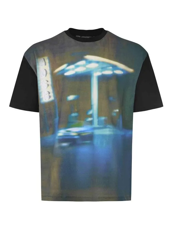 Andersson Bell T-Shirt - Noir - Noir - Homme | ATB1289MBLACK