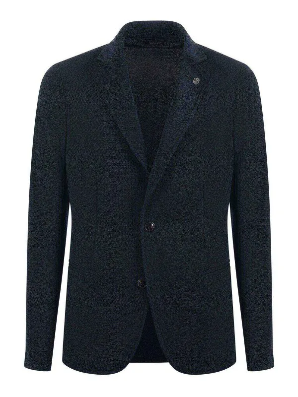 Daniele Alessandrini Veste Casual - Bleu - Bleu - Homme | G022174