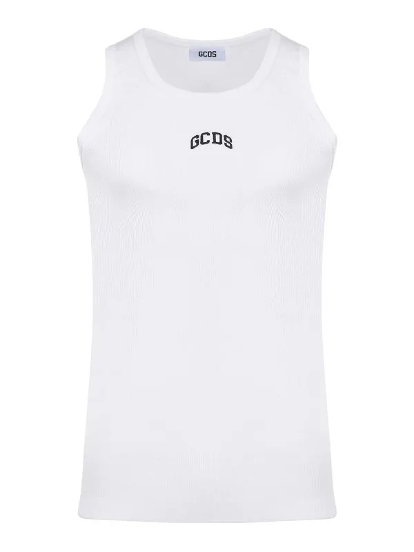 Gcds Top - Blanc - Blanc - Homme | A2OU2809JA210 | thebs.com