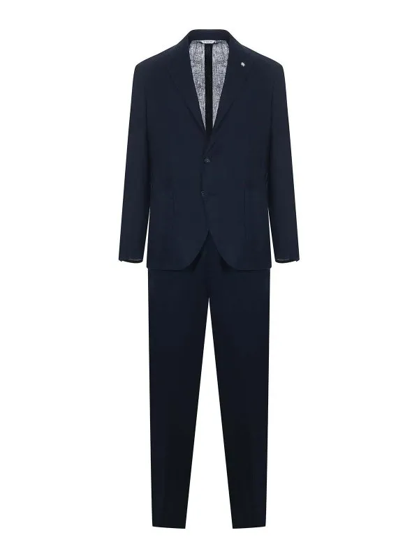 Manuel Ritz Costume Décontracté - Bleu - Bleu | A3728L25312789