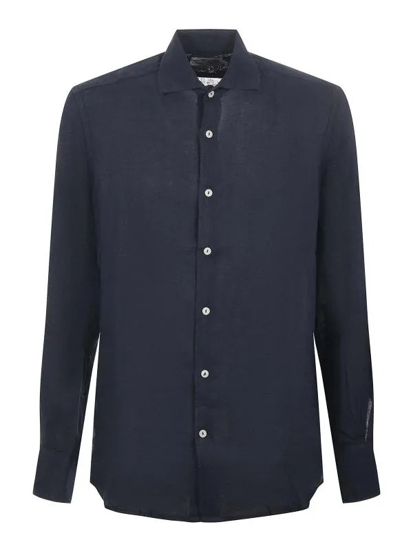 Mc2 Saint Barth Chemise - Bleu - Bleu - Homme | PAMP00103145H