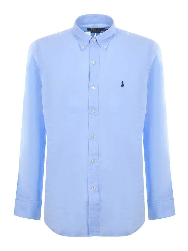 Polo Ralph Lauren Chemise - Bleu Clair - Bleu Clair | 966294008