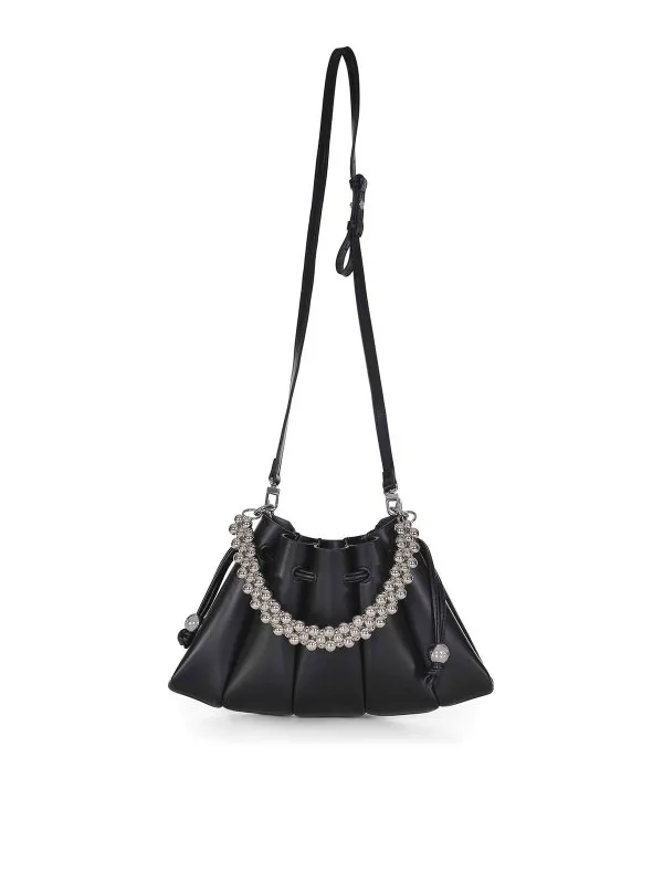 Themoirè Sac Bandoulière - Dafne - Noir - Femme | DFO1BLACK