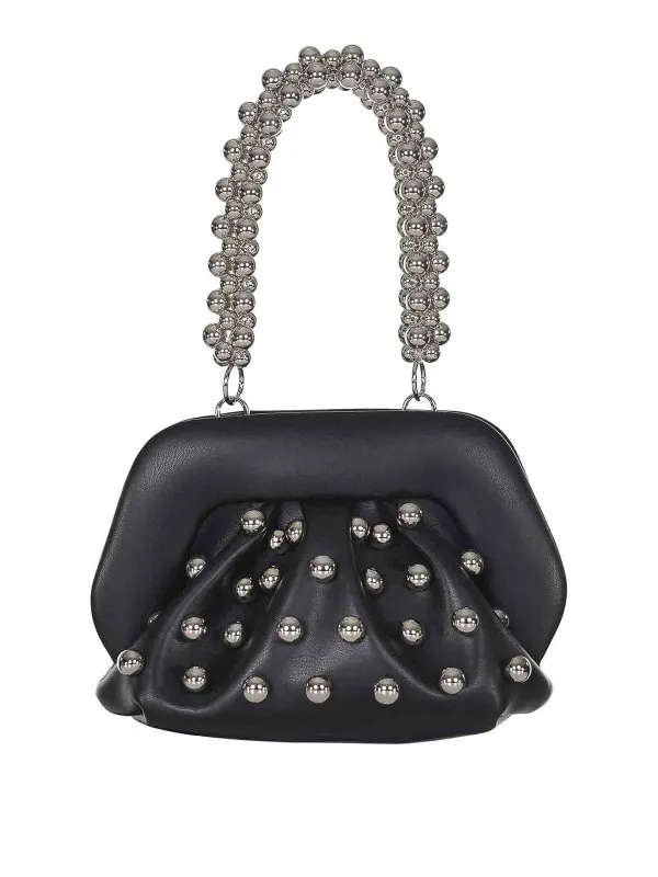 Themoirè Sac Bandoulière - Gea - Noir - Femme | GO1BLACK