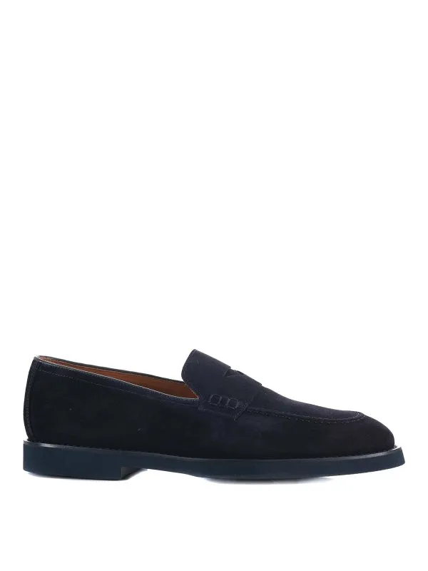 Doucal's Mocassins - Bleu - Bleu - Homme | 3294SALOUF009BB00