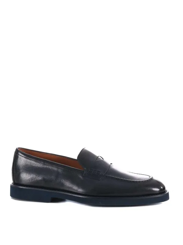 Doucal's Mocassins - Bleu - Bleu - Homme | 3294SALOUF188BB00