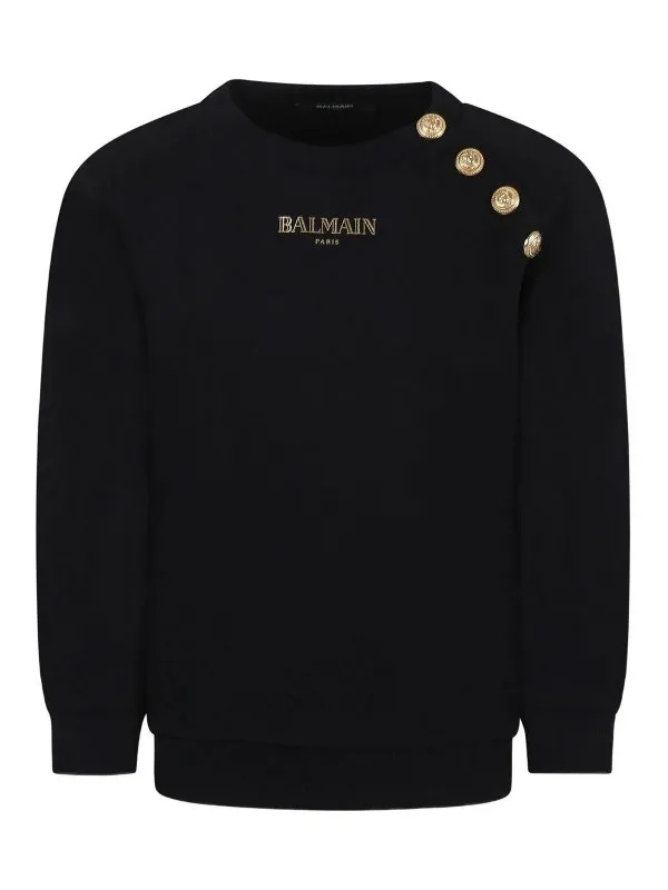 Balmain Sweat-Shirts - Noir - Noir - Garçon | BW4P60Z1753930OR