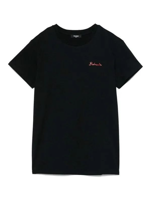 Balmain T-Shirt - Noir - Noir - Garçon | BW8A41Z1751930RO