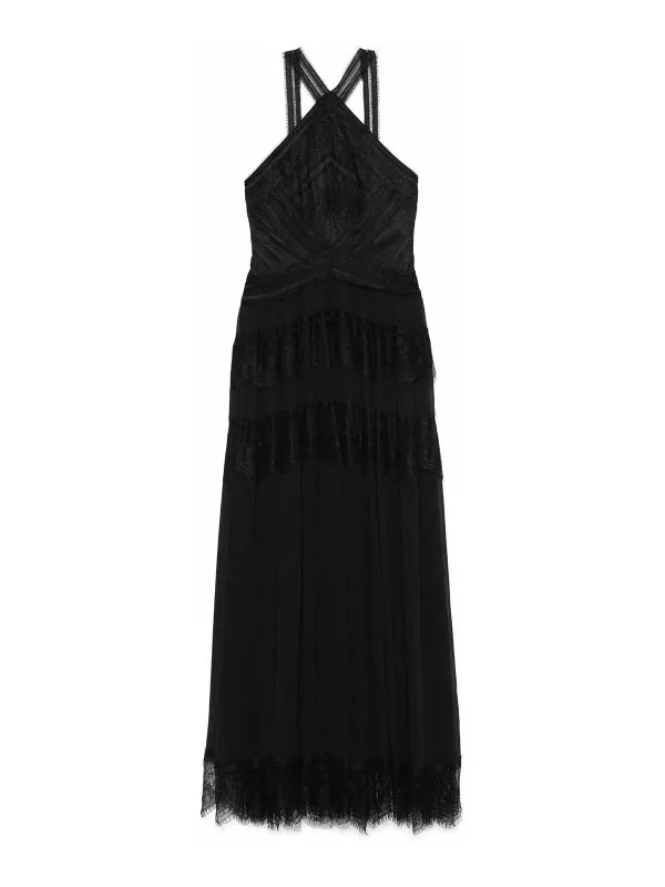 Ermanno Firenze Robe Au Genou - Noir - Noir | D46EQ040E23MF099