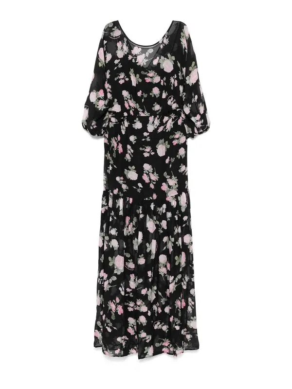 Ermanno Firenze Robe Au Genou - Noir - Noir | D46EQ075ED4MFA2309921