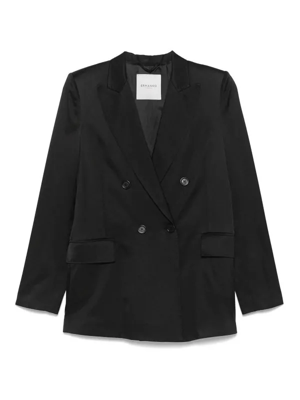 Ermanno Firenze Blazer - Noir - Noir | D46EI023EL1MF09900099