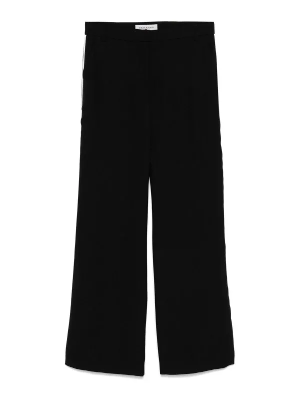 Ermanno Firenze Pantalons Décontractés - Noir | D46EP002E24MF06299249