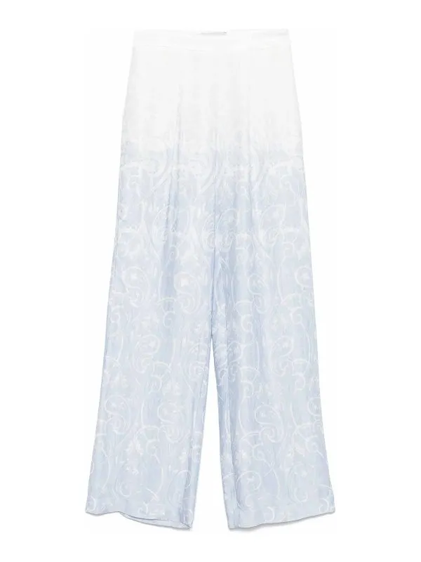 Ermanno Firenze Pantalons Décontractés - Bleu Clair | D46EP089EC6MFA1229849