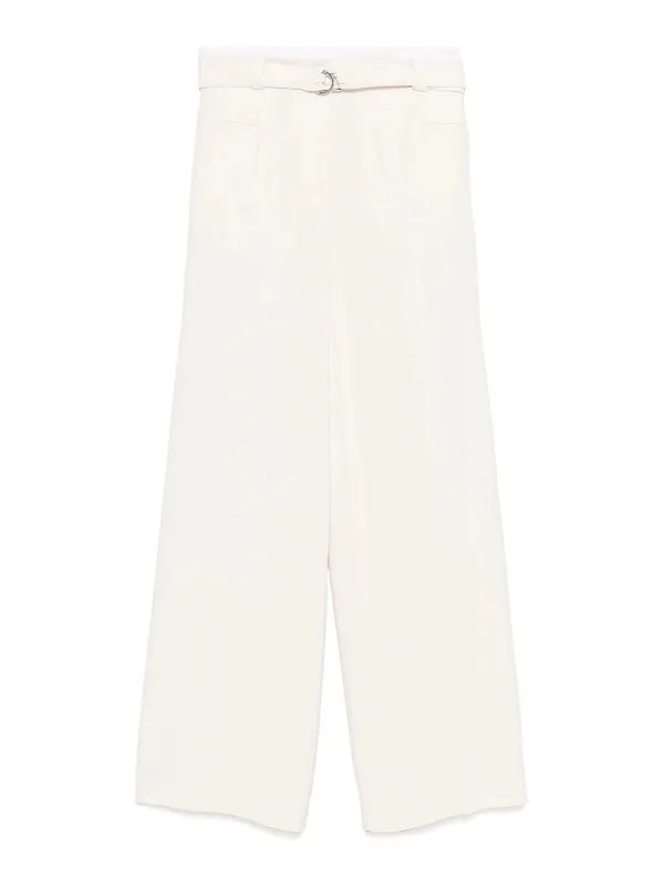 Liviana Conti Pantalons Décontractés - Noir - Blanc | F5SS37A08