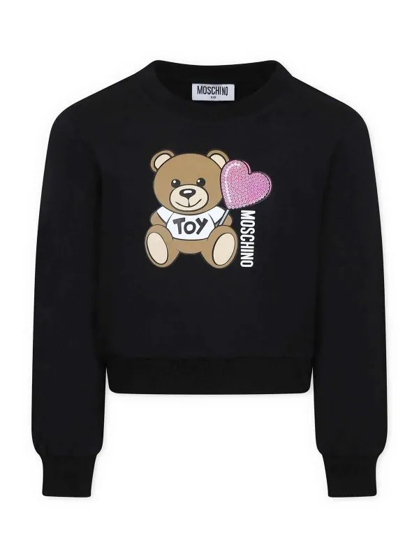 Moschino Kids Sweat-Shirts - Noir - Noir | HDF066LDA0060100