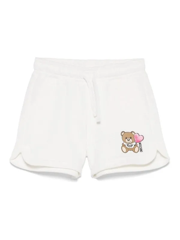 Moschino Kids Short - Gris Clair - Gris Clair | HDQ01MLCA5210063