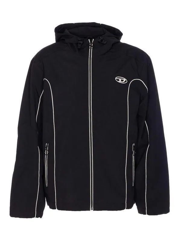 Diesel Trench-Coat - Noir - Noir - Homme | A061490DGAM9XX