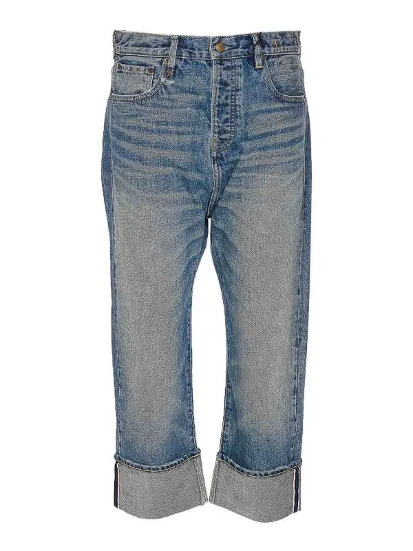 R13 Jean Bootcut - Bleu - Bleu - Femme | R13WD194D324A