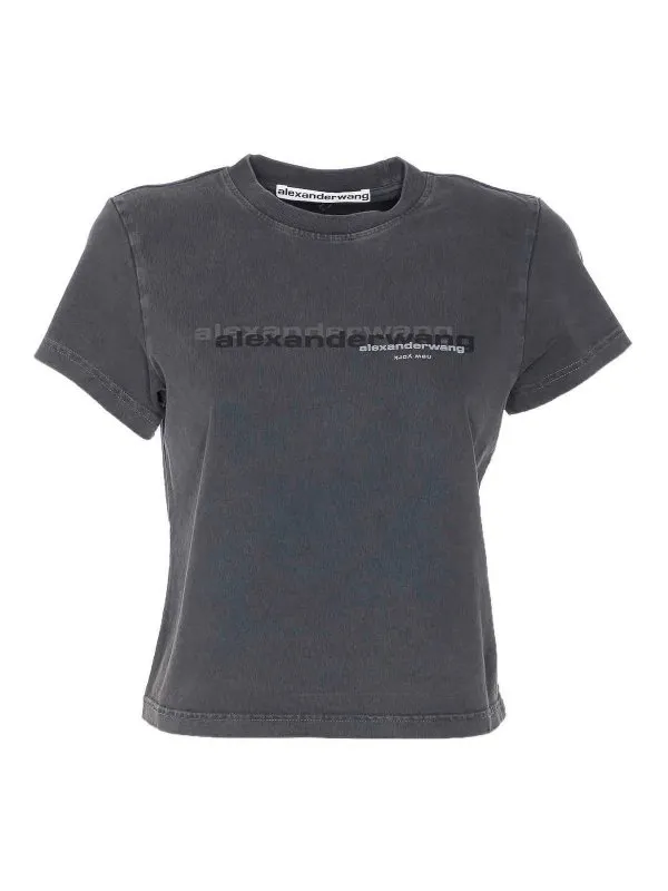 Alexander Wang T-Shirt - Gris - Gris - Femme | 1CC3251103011