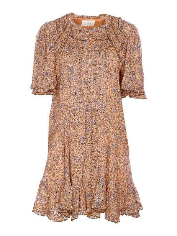 Isabel Marant Etoile Robe Au Genou - Couleur Chair | RO0827FBC3J06E11RU
