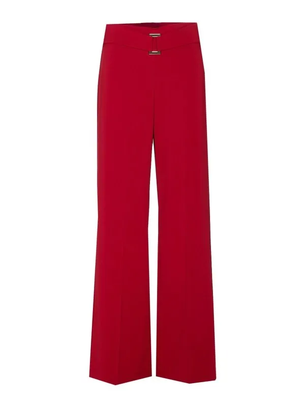 Patrizia Pepe Pantalons Décontractés - Rouge | 8P0731A6F5R862