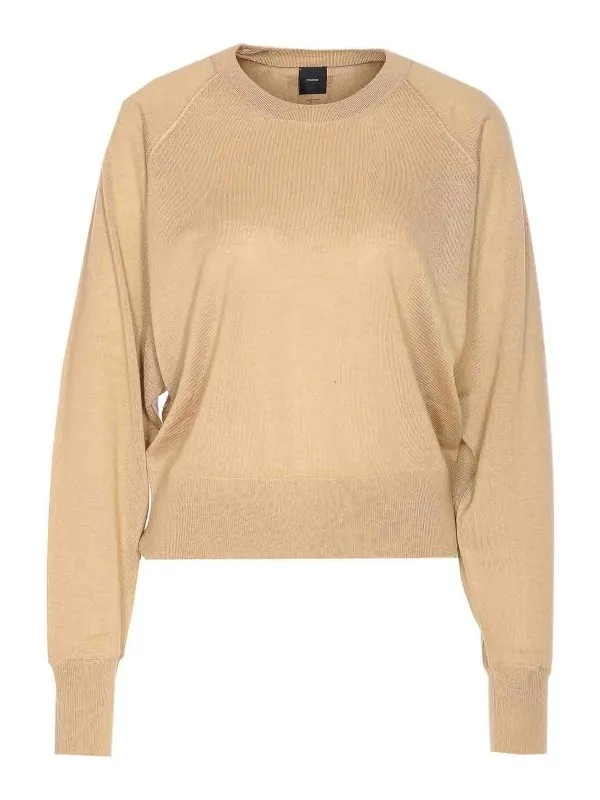 Pinko Pull Col Rond - Beige - Beige - Femme | 105417A2PUC65