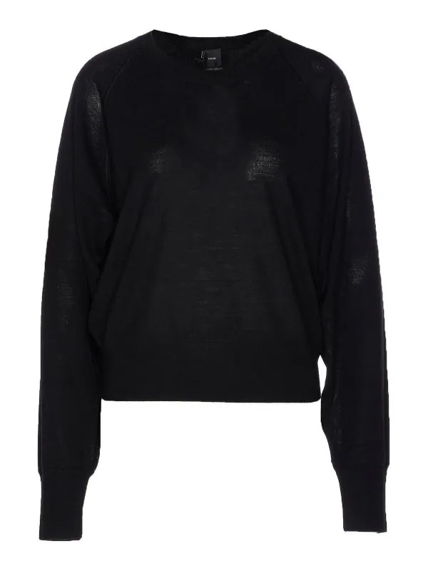 Pinko Pull Col Rond - Noir - Noir - Femme | 105417A2PUZ99