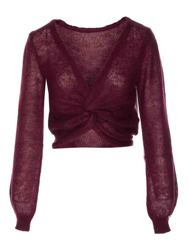 Twinset Pull Col Rond - Rouge - Rouge - Femme | 252TP352505609