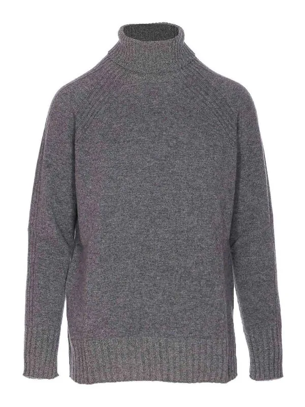 Twinset Pull Col Rond - Gris - Gris - Femme | 252TP358212800