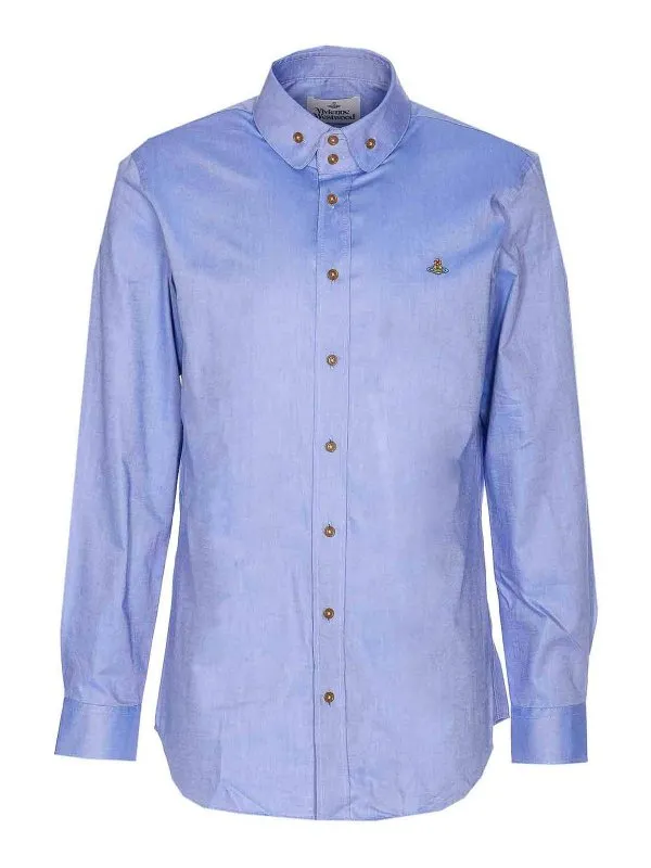 Vivienne Westwood Chemise - Bleu - Bleu - Homme | 24010005W017RK209