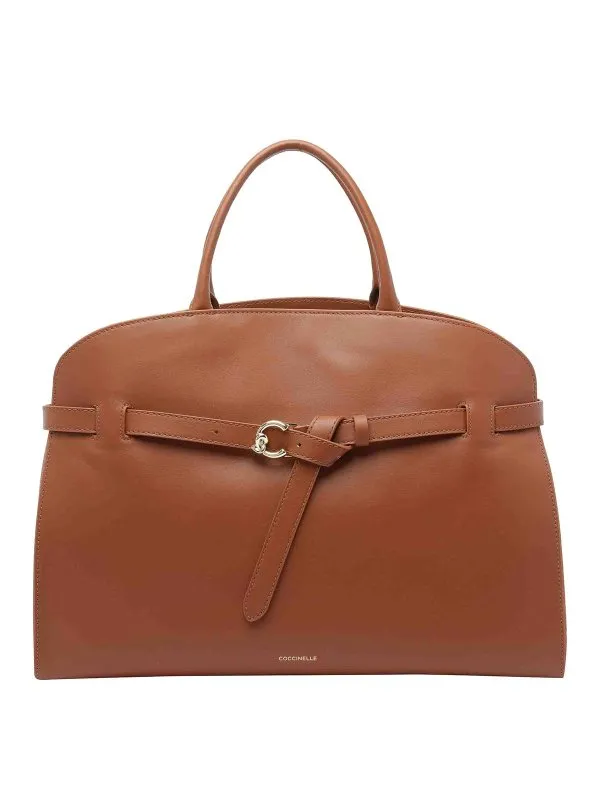 Coccinelle Sac Cabas - Marron - Marron - Femme | E1TLA180101W11