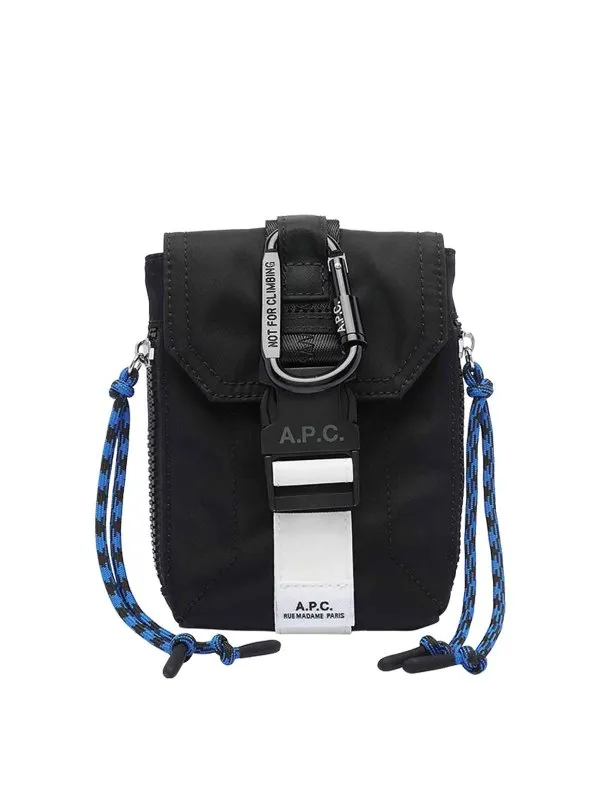 A.P.C. Sac Porté Épaule - Noir - Noir - Homme | PAAGRH61733LZZ