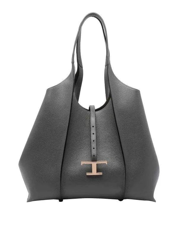 Tod's Sac Porté Épaule - Gris - Gris | XBWTSBA0300XSOB400