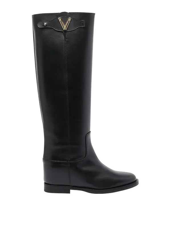 Via Roma 15 Bottes - Noir - Noir - Femme | 4438776NERO