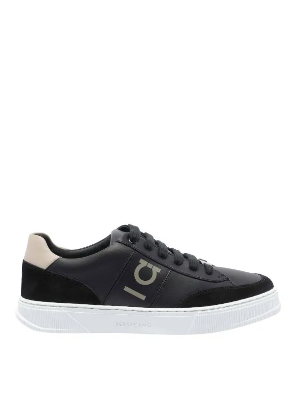 Ferragamo Baskets - Noir - Noir - Homme | 78503802A034