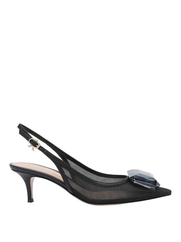 Gianvito Rossi Chaussures À Talon - Noir | G9559755RICRZPNENN