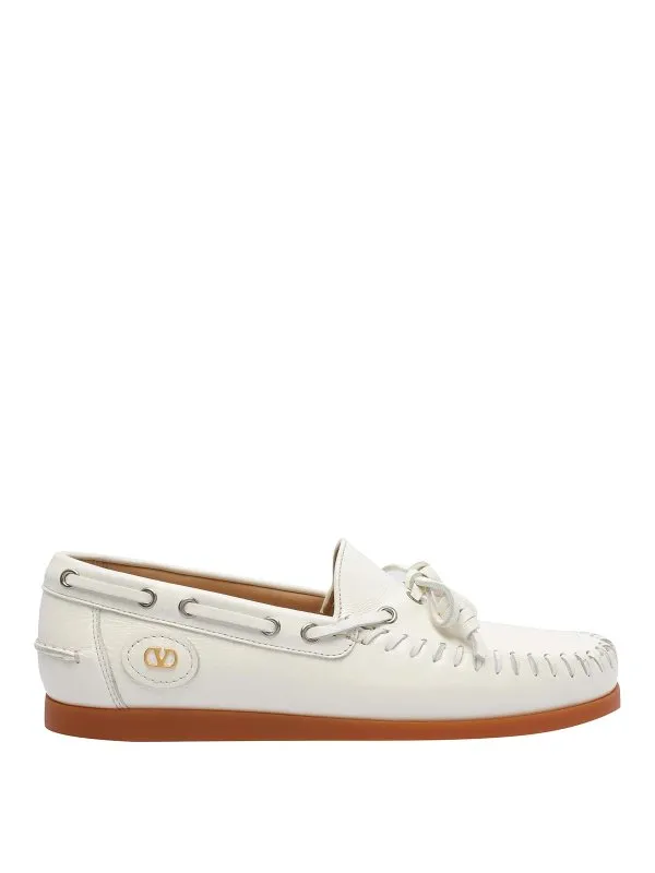 Valentino Garavani Mocassins - Blanc - Blanc - Homme | S0K85PNJ098
