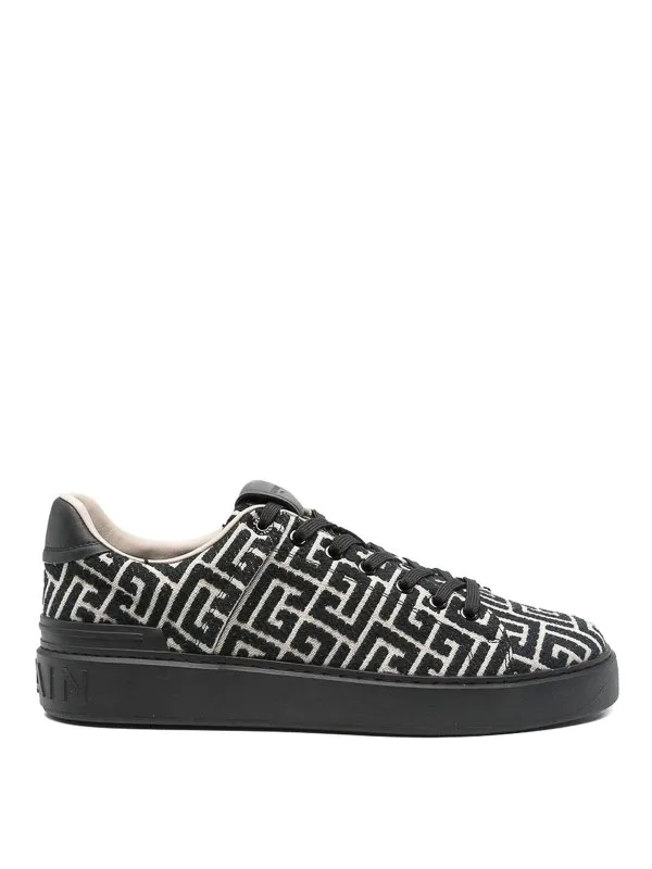 Balmain Baskets - Noir - Noir - Homme | FM1VI288TJCMEDK
