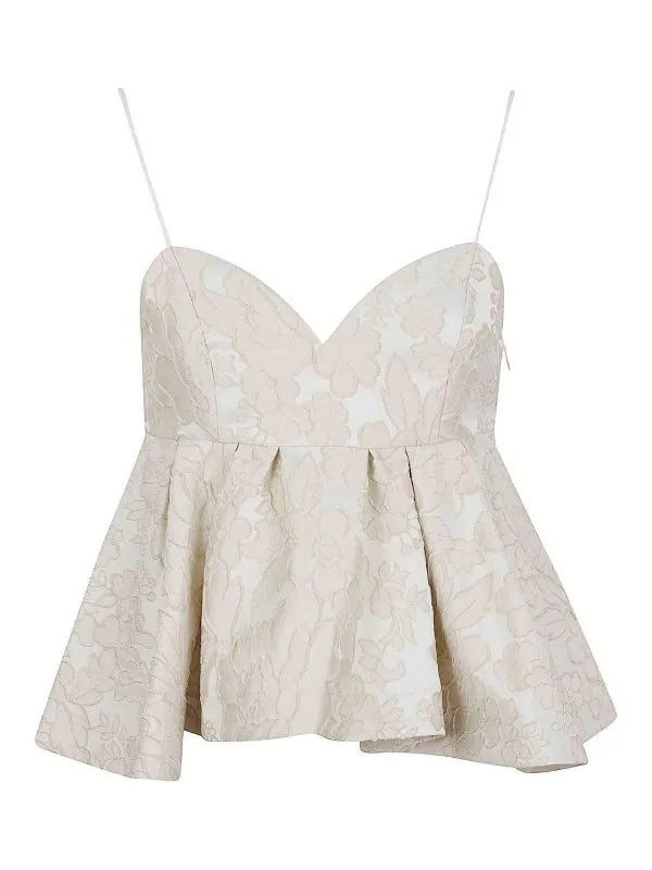 La DoubleJ Top - Blanc - Blanc - Femme | TOP0158JCQ111PEO04WH04