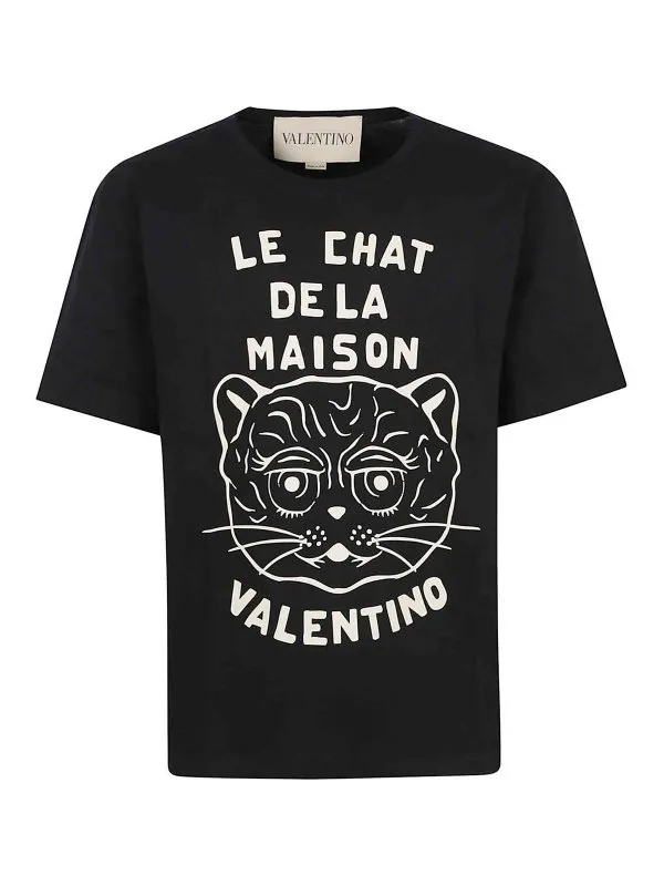Valentino Garavani T-Shirt - Noir - Noir - Homme | VMG16PB329RA